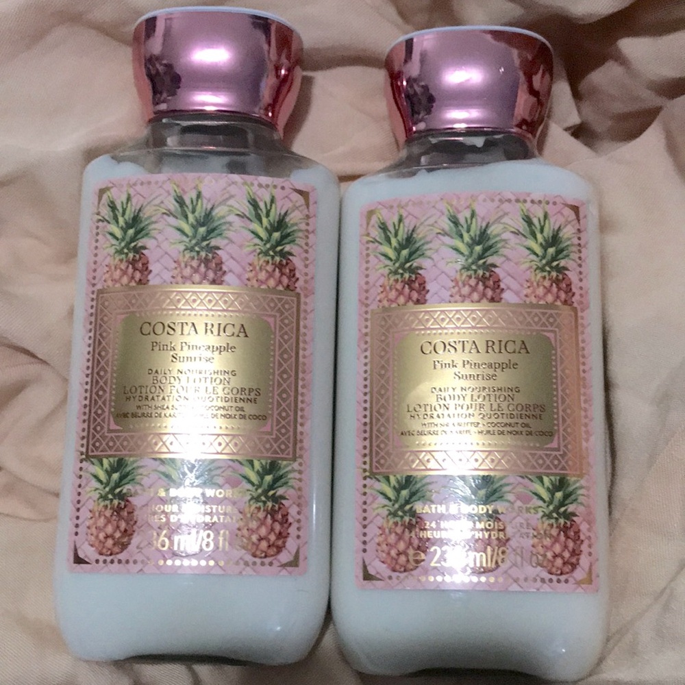 NEW- Bath & Body Works- Costa Rica Pink Pineapple Sunrise